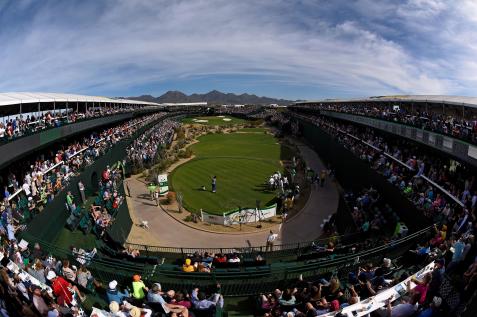 What other golf holes warrant the TPC Scottsdale 'stadium' experience?