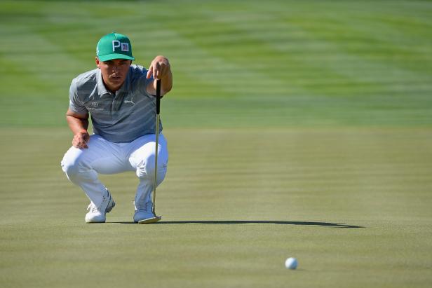 Rickie Fowler's late-round charge gives him solo lead at the Waste ...