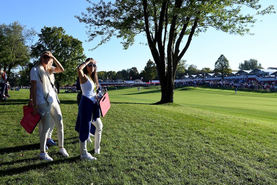 angela akins 2016 Ryder Cup - Afternoon Fourball Matches