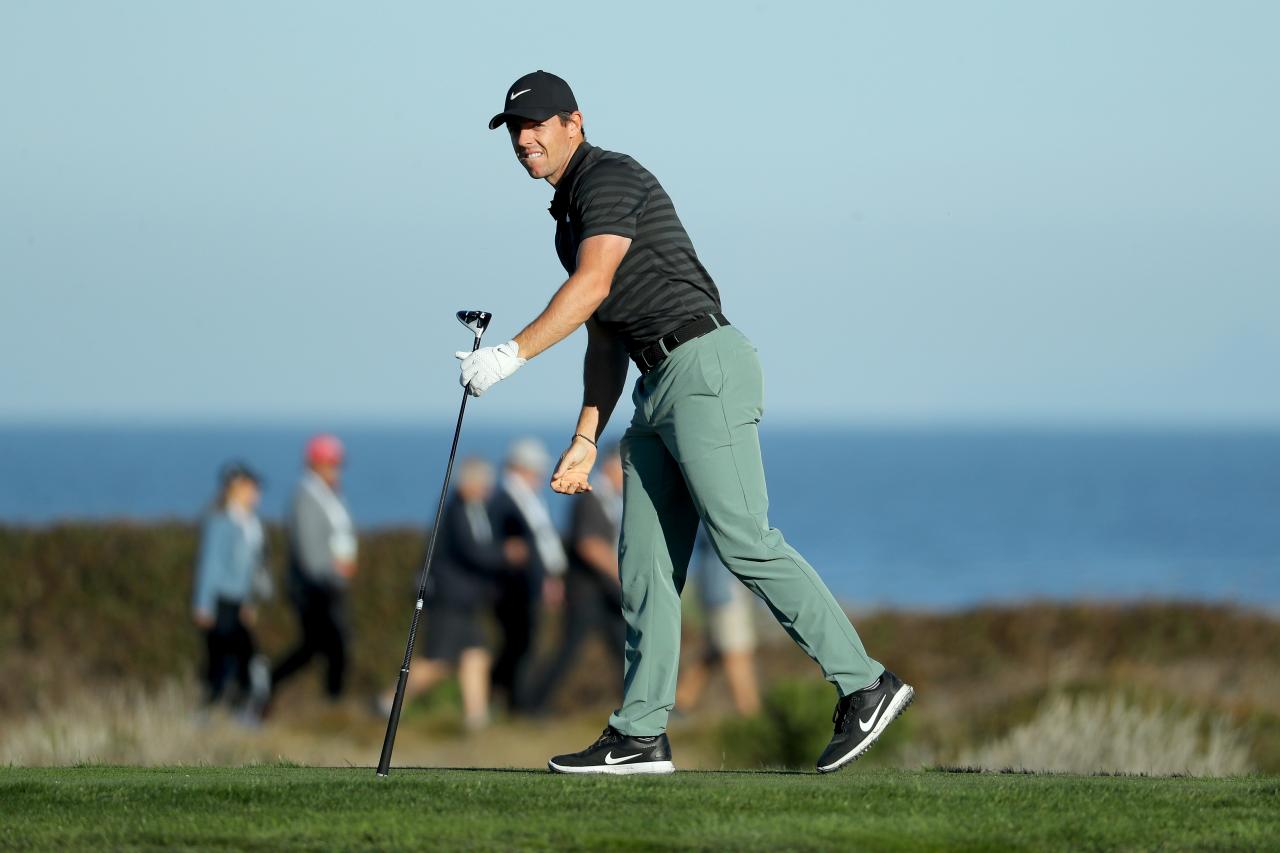 Rory McIlroy finds the upside after missing the cut at the AT&T Pebble ...