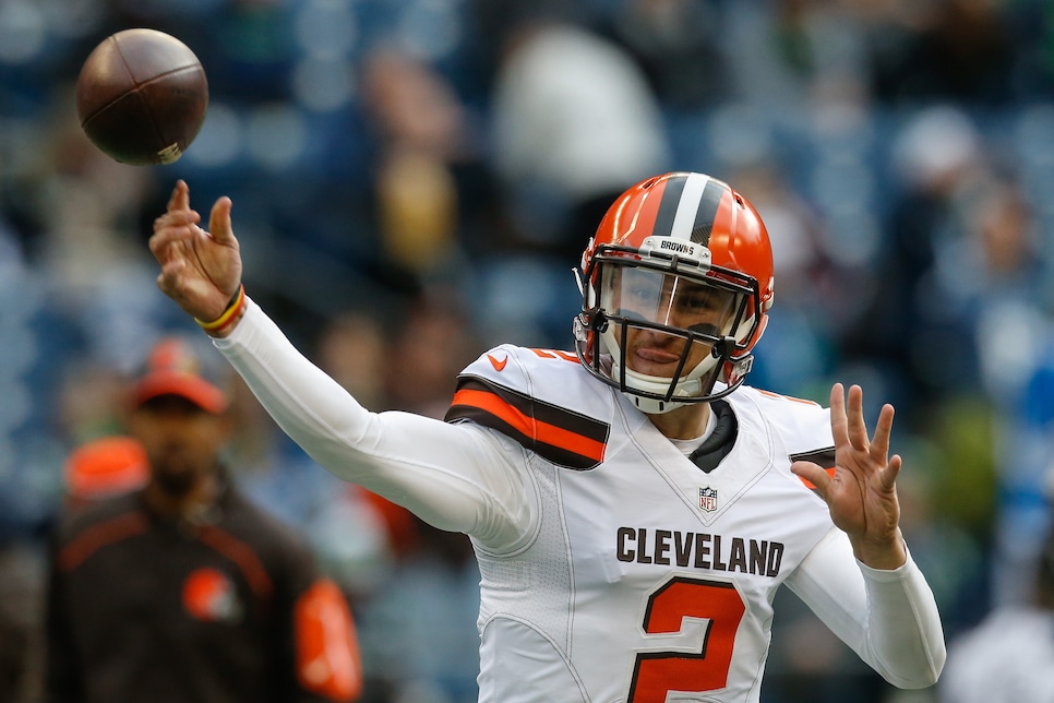 Johnny Manziel Selling Spring League Jerseys on Comeback SZN Site