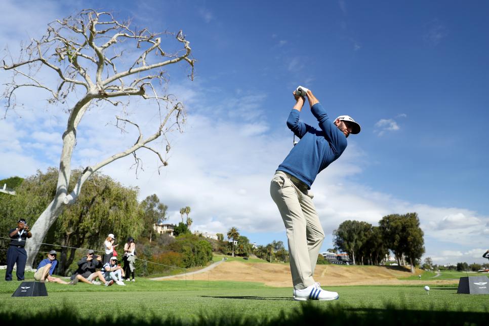 PACIFIC PALISADES, CA - FEBRUARY 14:  during the Pro-Am of the Genesis Open at the Riviera Country Club on February 14, 2018 in Pacific Palisades, California. (Photo by Warren Little/Getty Images)