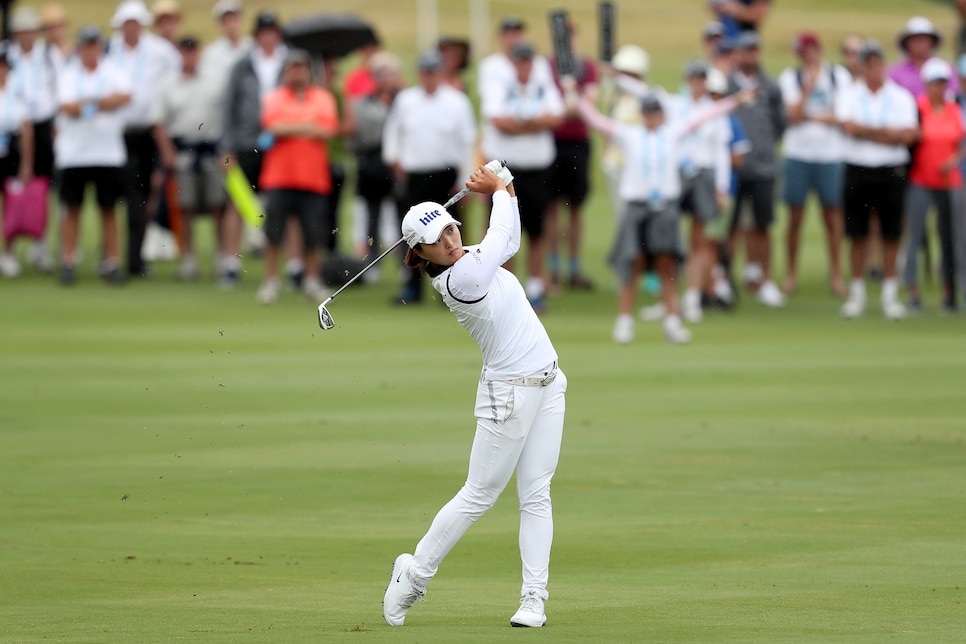 jin young ko GOLF-AUS-WOMEN