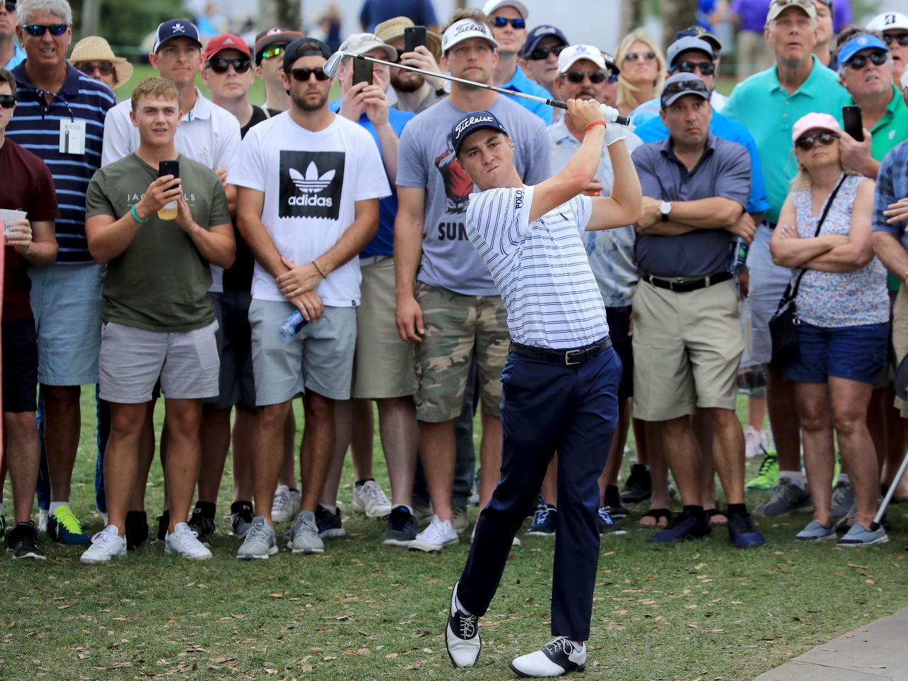 Justin Thomas flipped off for wearing Red Sox jersey at Yankees game