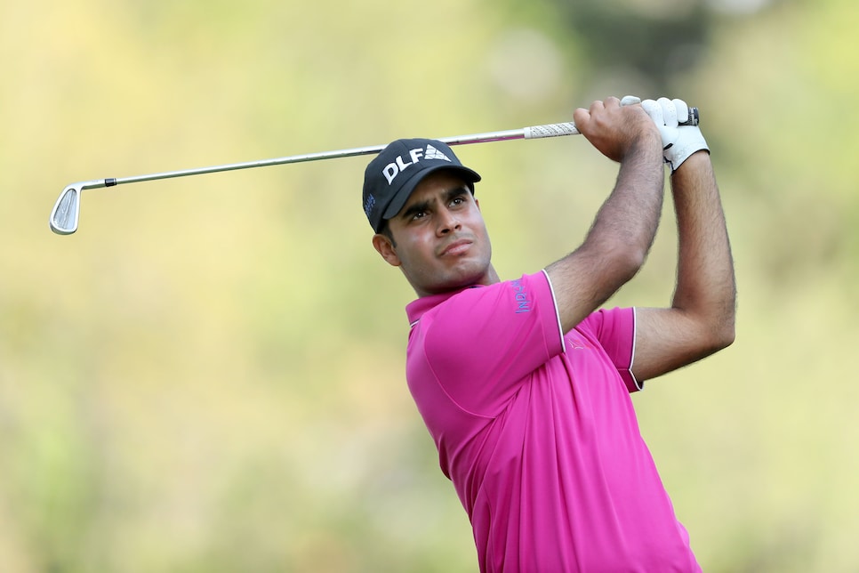 SHARMA, Shubhankar during 80°DS Automobiles Italian Open Golf Match, Marco  Simone GC, 5 May 2023 (Photo by AllShotLive/Sipa USA) Credit: Sipa US/Alamy  Live News Stock Photo - Alamy