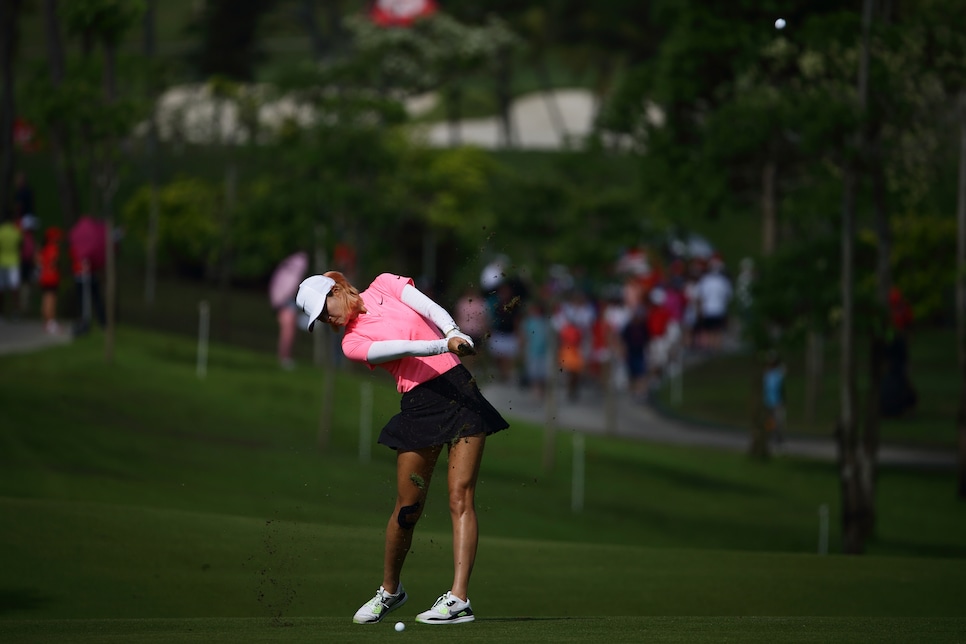 michelle wie HSBC Women's Champions - Day Four