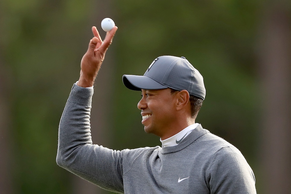 Tiger Woods passes his toughest test yet, shoots a 70 on a brutal day