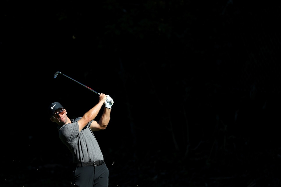 PACIFIC PALISADES, CA - FEBRUARY 16:  during the second round of the Genesis Open at Riviera Country Club on February 16, 2018 in Pacific Palisades, California. (Photo by Warren Little/Getty Images)