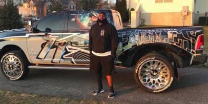 Jason Peters' custom Super Bowl truck is pure vehicular absurdity, This is  the Loop