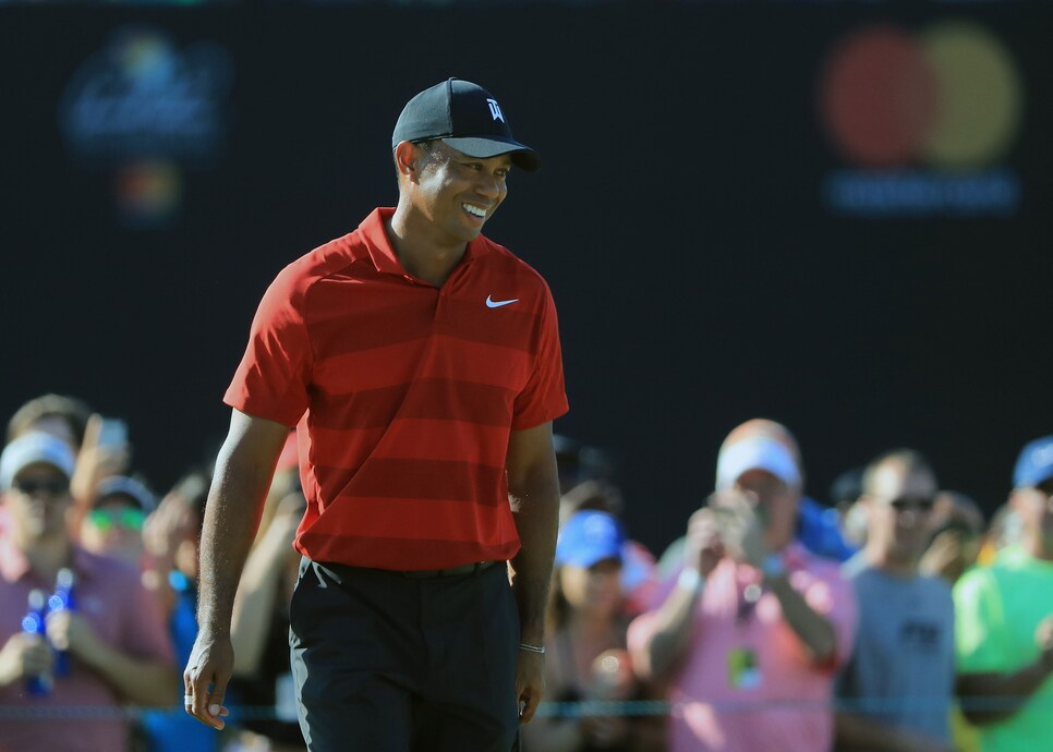 during the final round at the Arnold Palmer Invitational Presented By MasterCard at Bay Hill Club and Lodge on March 18, 2018 in Orlando, Florida.