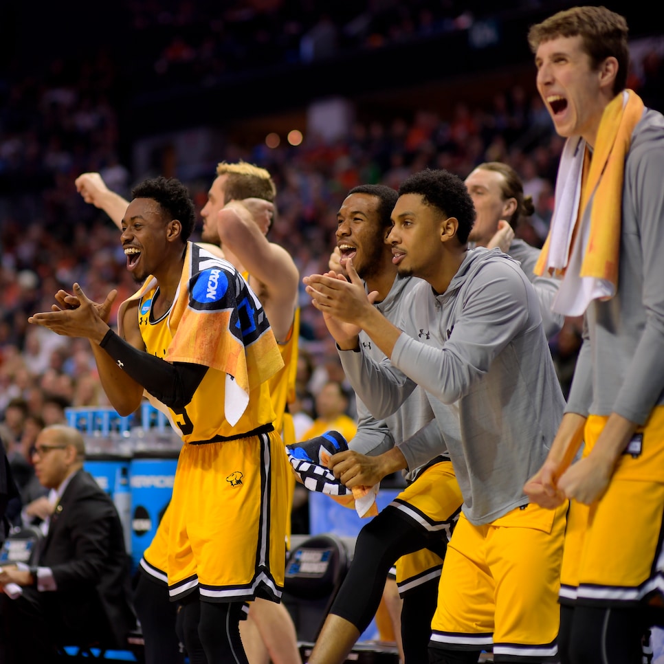 University of Virginia and UMBC in the 1st round