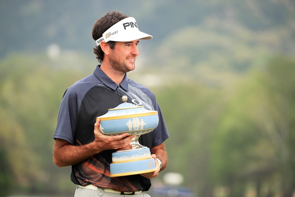 during the final round of the World Golf Championships-Dell Match Play at Austin Country Club on March 25, 2018 in Austin, Texas.