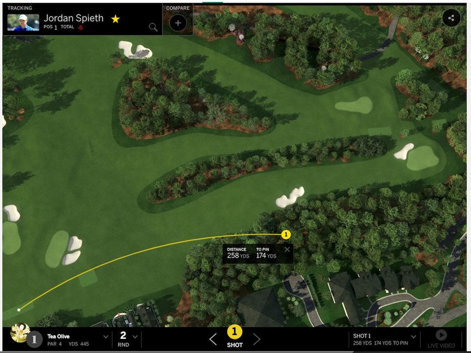 Jordan Spieth Masters 2018 tee shot second round.png