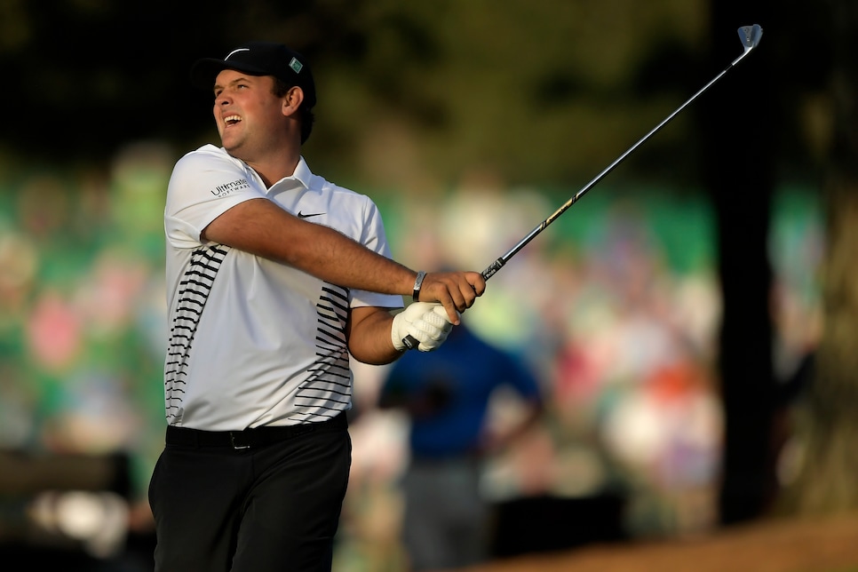 during the second round of the 2018 Masters Tournament held in Augusta, GA at Augusta National Golf Club on Friday, April 6, 2018.