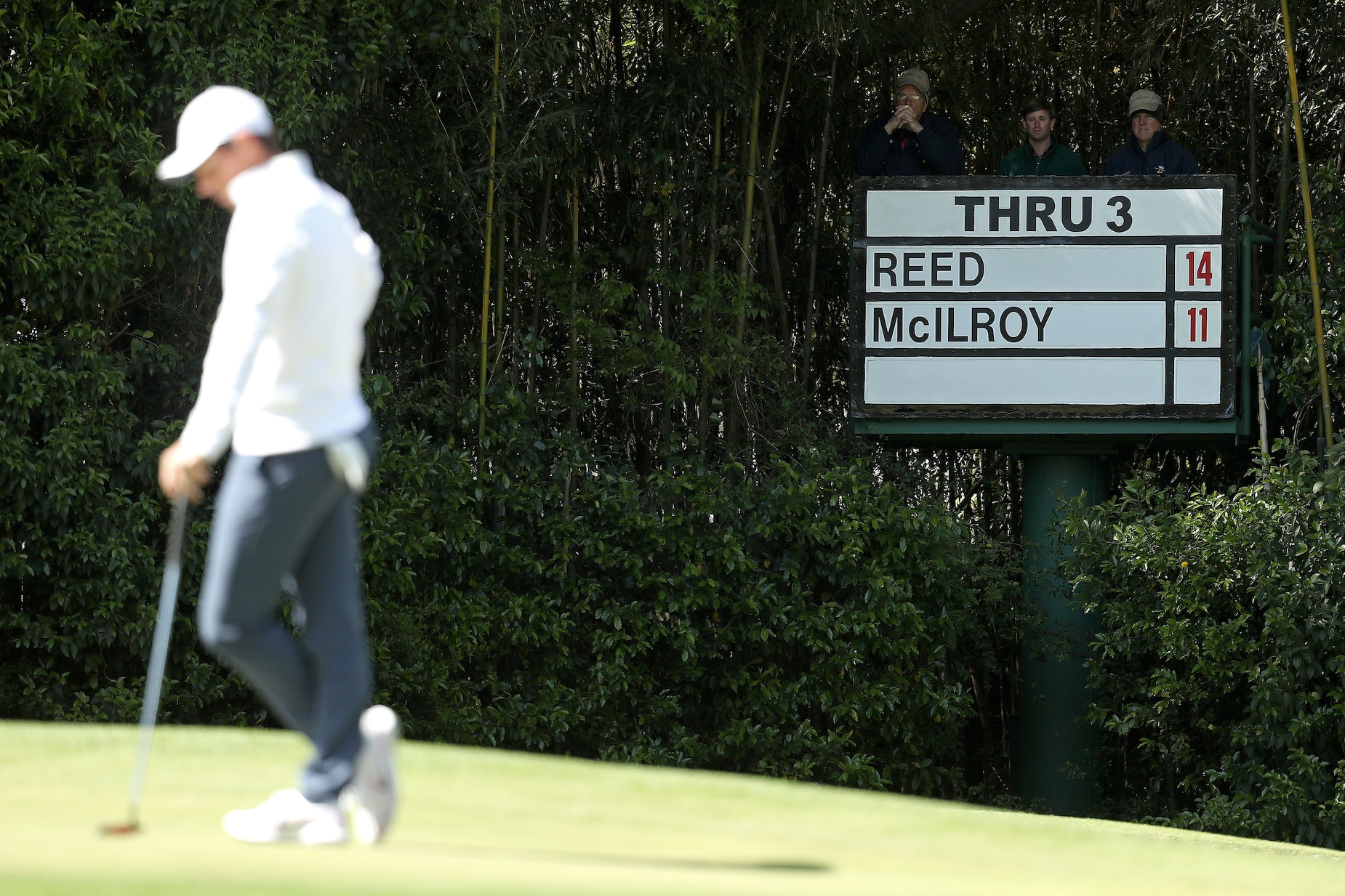 masters sunday tee times 2018