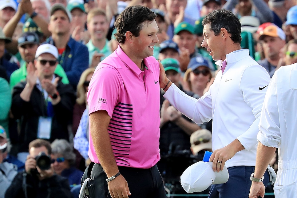 Masters 18 Sunday S Winners Losers Patrick Reed Holds Off A Pair Of Ryder Cup Teammates Rory Mcilroy Stumbles Golf News And Tour Information Golf Digest