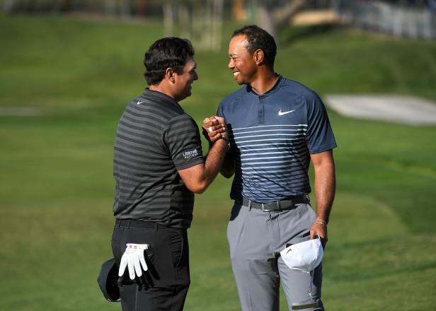 Masters 2018: Tiger Woods assures Patrick Reed he's already locked up ...