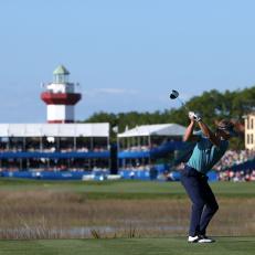 during the third round of the 2016 RBC Heritage at Harbour Town Golf Links on April 16, 2016 in Hilton Head Island, South Carolina.