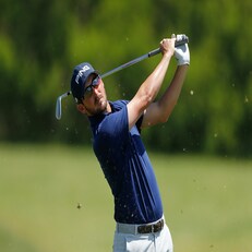 during the final round of the Valero Texas Open at TPC San Antonio AT&T Oaks Course on April 22, 2018 in San Antonio, Texas.