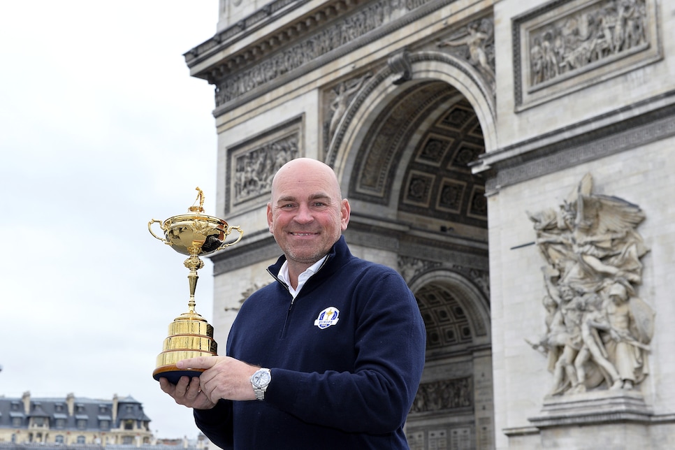 Thomas Bjorn Ryder Cup Media Day