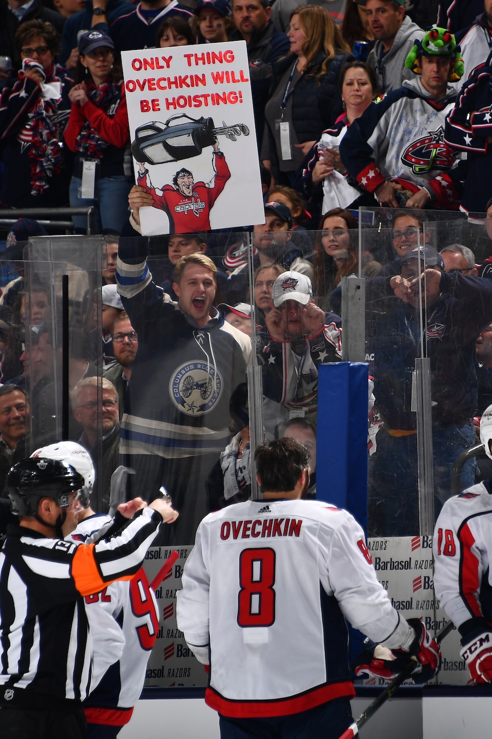 Washington Capitals v Columbus Blue Jackets - Game Three