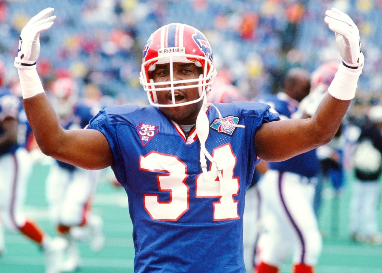 Thurman Thomas to have No. 34 jersey retired by Buffalo Bills on 'MNF'