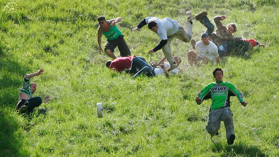 Gloucestershire "Cheese Rolling and Wake"