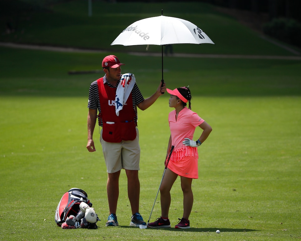 lucy li 2018 U.S. Women's Open