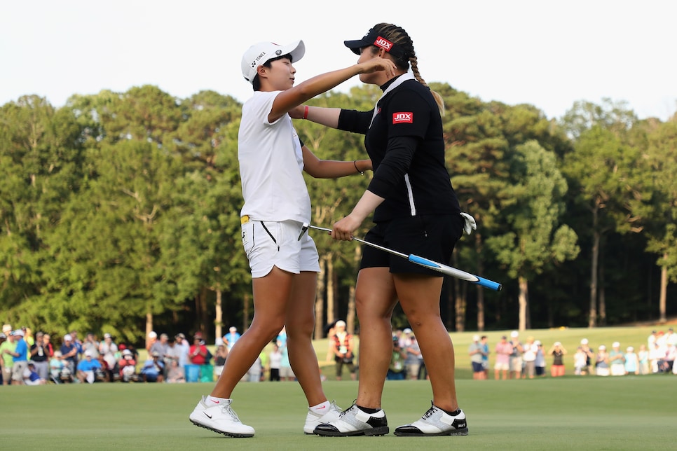 Ariya Jutanugarn clinches LPGA Tour's player of the year - Los Angeles Times