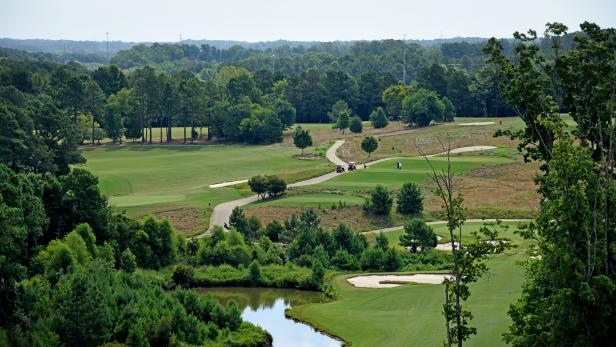 Sneaking in a Little Golf... in Raleigh, North Carolina
