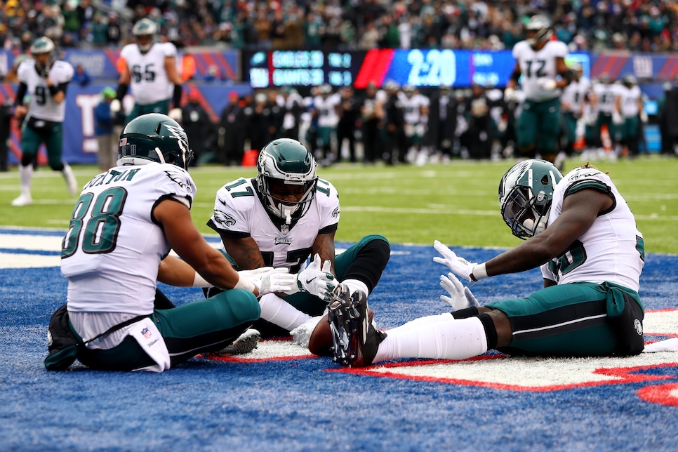 Here's a bunch of hypothetical Fox News headlines for random Eagles photos, This is the Loop