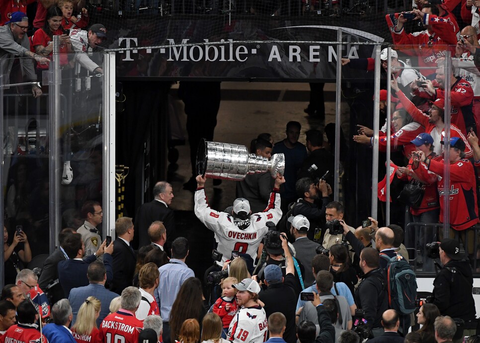 Alex Ovechkin leads Capitals on epic night of partying in DC celebrating  the Stanley Cup