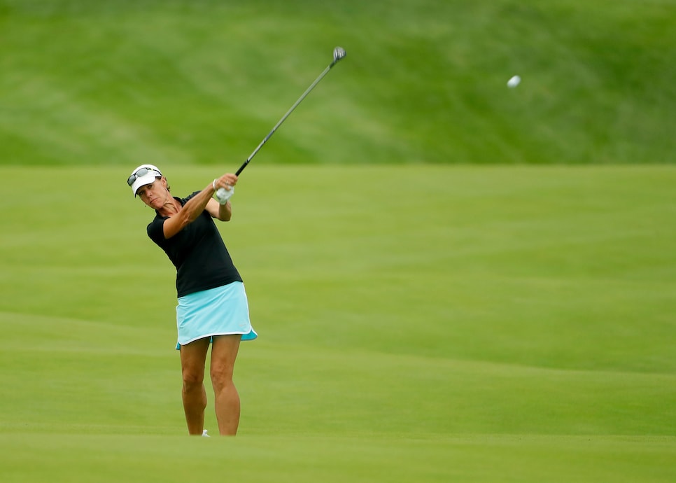 suzy whaley Senior LPGA Championship - Round Two