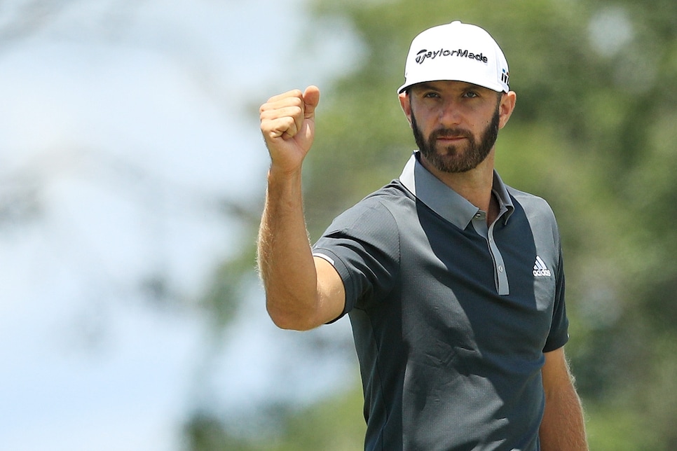 during the second round of the 2018 U.S. Open at Shinnecock Hills Golf Club on June 15, 2018 in Southampton, New York.