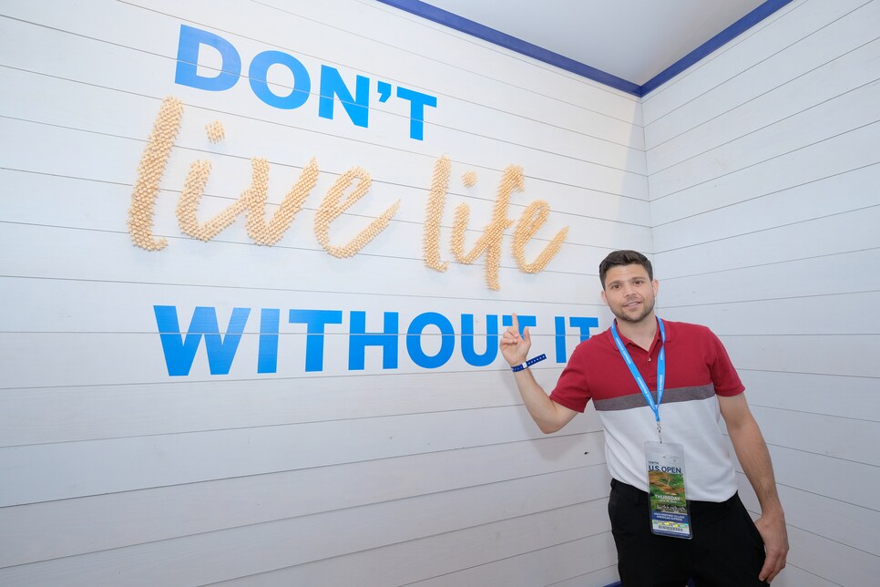 Jerry Ferrara At The American Express Card Member Club And Fan Services At The 2018 U.S. Open At Shinnecock Hills Golf Club