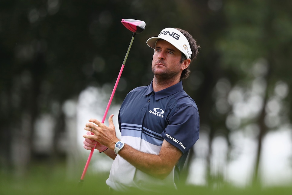 during the final round of the Travelers Championship at TPC River Highlands on June 24, 2018 in Cromwell, Connecticut.