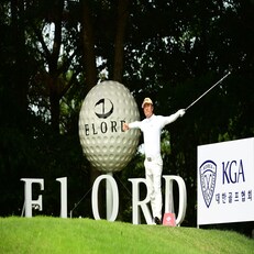 CHEONAN, SOUTH KOREA - JUNE 22:  Choi Ho-sung of Korea pictured during round two of the Kolon Korea Open Golf Championship at Woo Jeong Hills Country Club on June 22, 2018 in Cheonan, South Korea.  (Photo by Arep Kulal/Asian Tour/Asian Tour via Getty Images)
