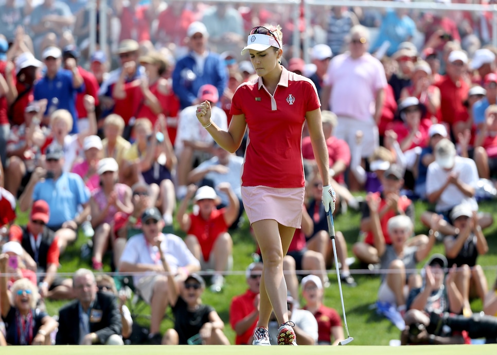 lexi thompson The Solheim Cup - Day One