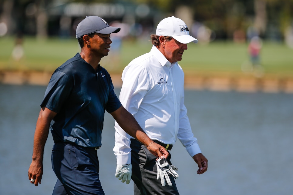 Tiger Woods Phil Mickelson Planning 10 Million Made For Tv Match According To Report Golf News And Tour Information Golf Digest