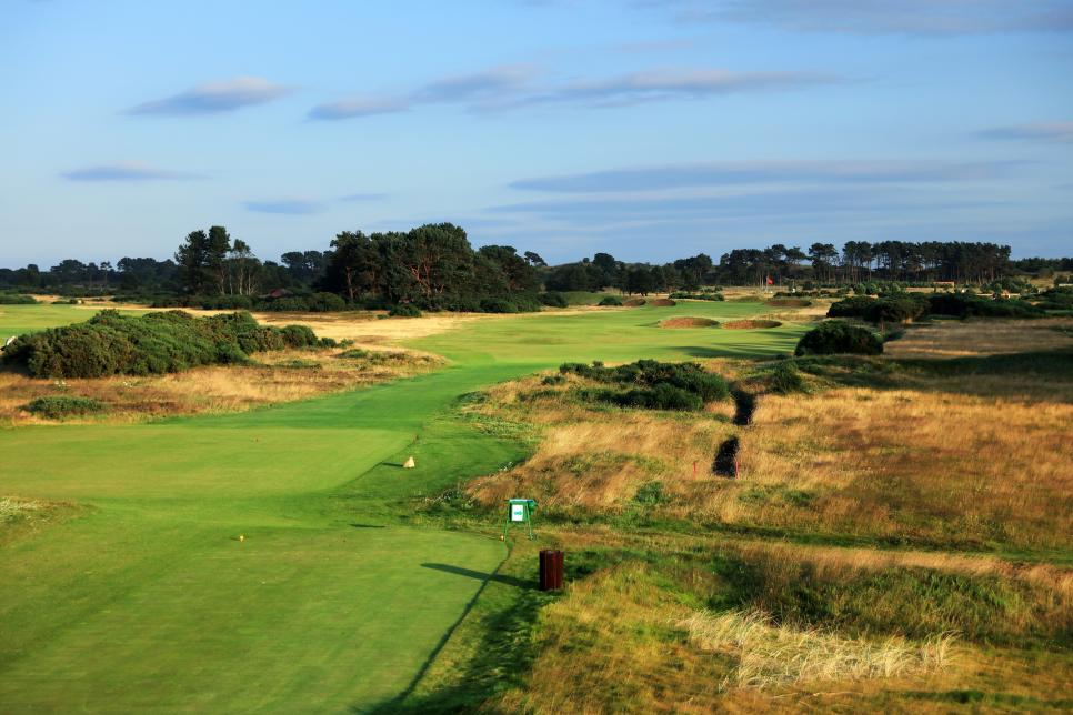General Views of the Championship Course at Carnoustie Golf Links