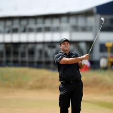 during previews to the 147th Open Championship at Carnoustie Golf Club on July 17, 2018 in Carnoustie, Scotland.