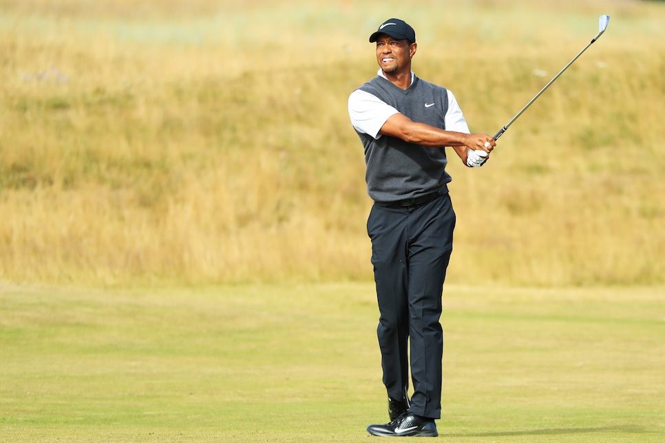 british open golf tee times sunday