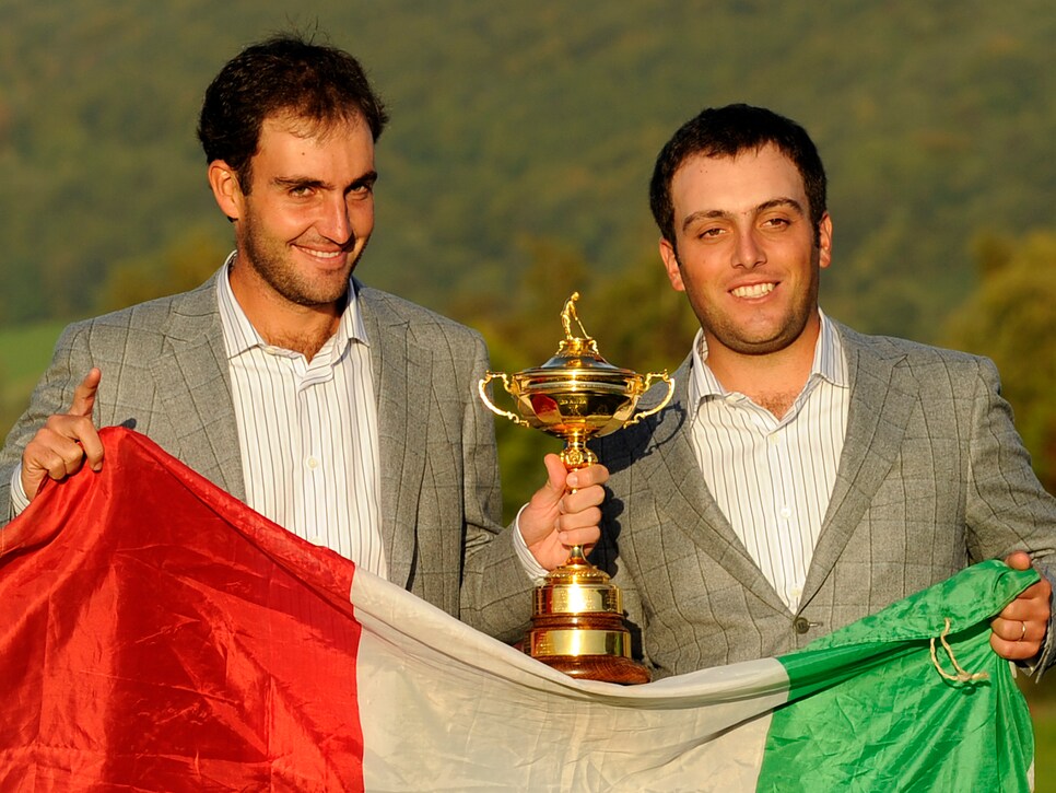 Edoardo and Francesco Molinari