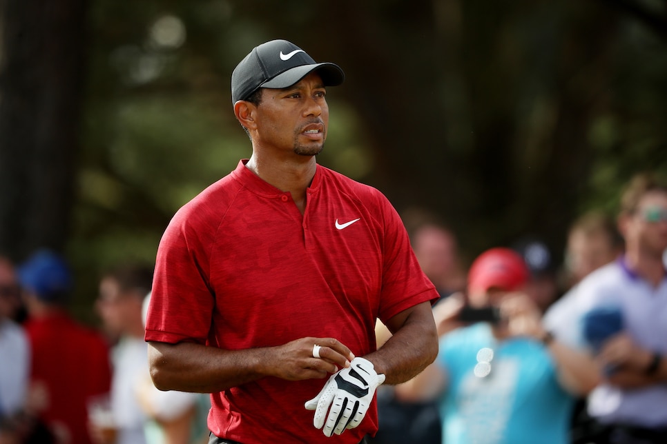 nike tiger red shirt