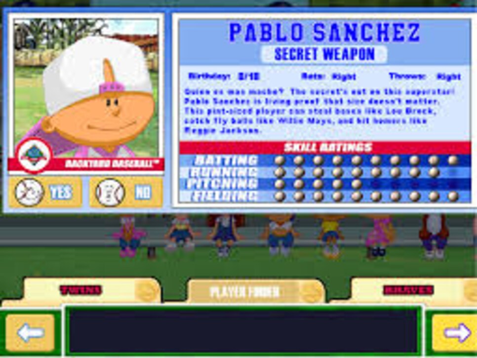 Backyard Baseball 01 - Player voices 