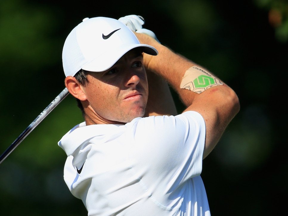 rory mcilroy tape PGA Championship - Round One