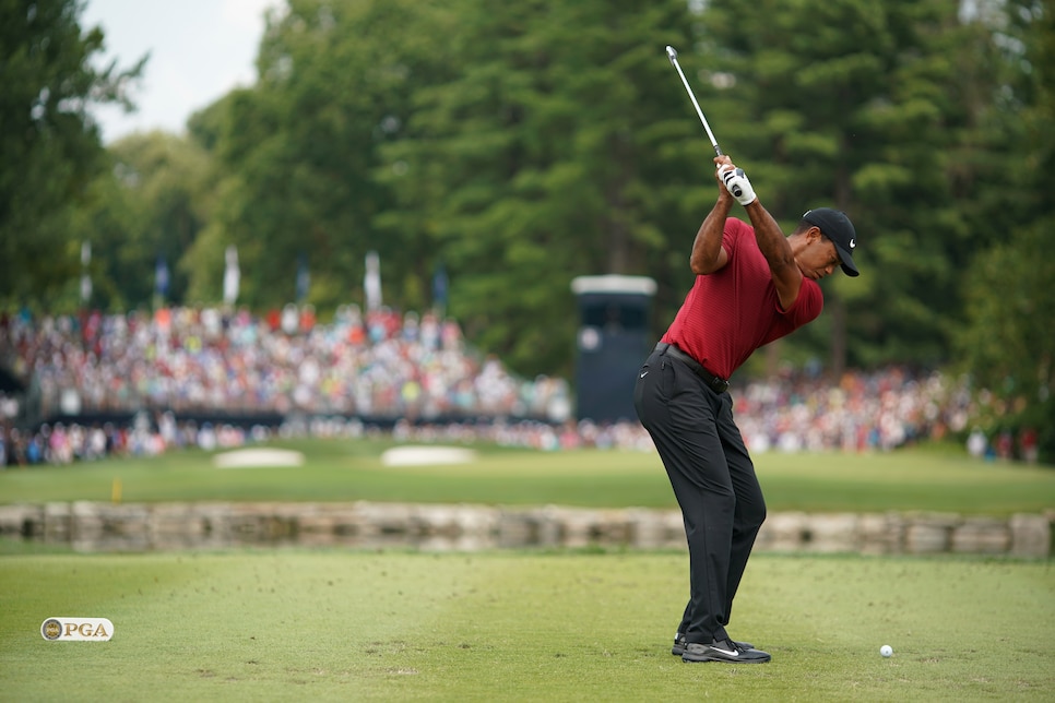 PGA Championship 2018: Tiger Woods' remarkable final round, in pictures