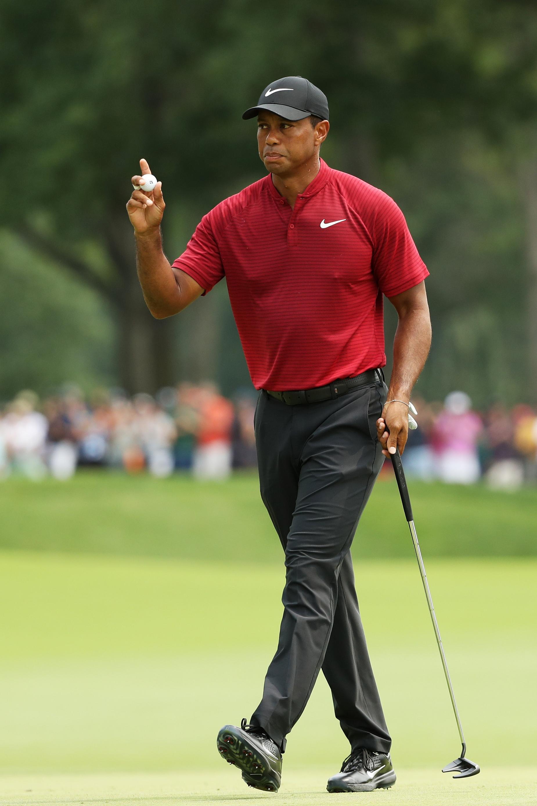 PGA Championship 2018 Tiger Woods' remarkable final round, in pictures