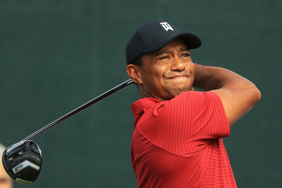 Tiger Woods Had One Of His Best Driving Weeks Of The Season With This New Shaft In Play Golf Equipment Clubs Balls Bags Golf Digest