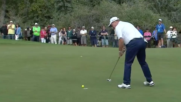 Joe Durant shockingly misses a gimmie putt on penultimate hole, winds ...